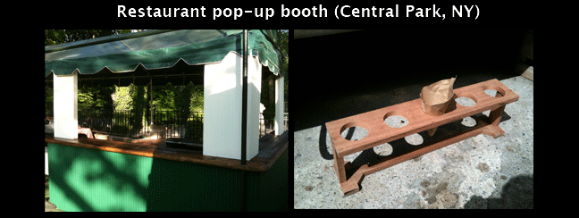 central park restaurant pop-up